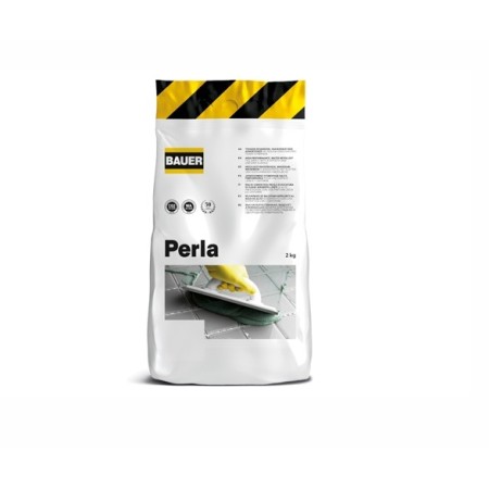ΑΡΜΟΣΤΟΚΟΣ ΠΛΑΚΙΔΙΩΝ BAUER PERLA 01 ΛΕΥΚΟΣ 1-15MM 2KG