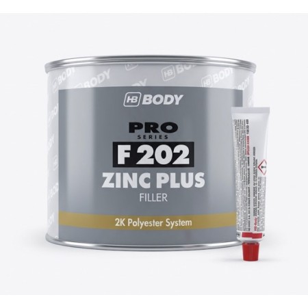 HB BODY PRO SERIES F202 ZINC PLUS – ΠΟΛΥΕΣΤΕΡΙΚΟΣ ΣΤΟΚΟΣ 2 ΣΥΣΤΑΤΙΚΩΝ ΜΕ ΨΕΥΔΑΡΓΥΡΟ 2Κ 2KG