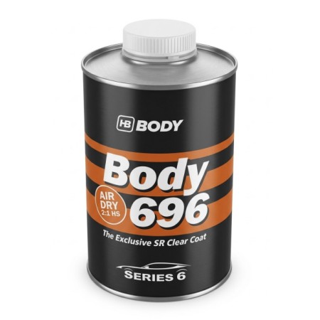 HB BODY 696 AIR DRY 2:1 HS CLEAR COAT- ΑΚΡΥΛΙΚΟ ΒΕΡΝΙΚΙ ΤΑΧΕΙΑΣ ΞΗΡΑΝΣΗΣ ΚΑΙ ΥΨΗΛΗΣ ΑΝΤΟΧΗΣ 1LT