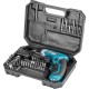 ΚΑΤΣΑΒΙΔΙ ΜΠΑΤΑΡΙΑΣ BORMANN PRO BBP3010 3.6V ΜΕ ΒΑΛΙΤΣΑ ΚΑΙ 44 ΕΞΑΡΤΗΜΑΤΑ