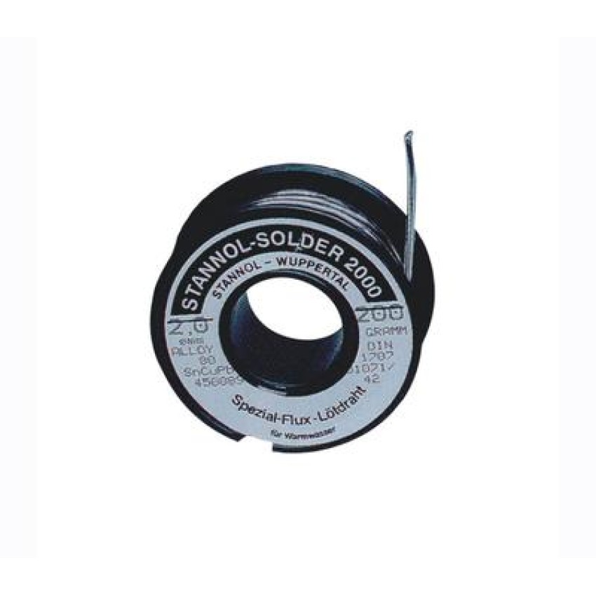 ΚΟΛΛΗΣΗ STANNOL - SOLDER 2000 WUPPERTAL 2MM 200GR