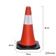 ΚΩΝΟΣ ΣΗΜΑΝΣΗΣ PVC (ΕΛΑΣΤΙΚΟΣ) ΥΨΟΥΣ 50CM