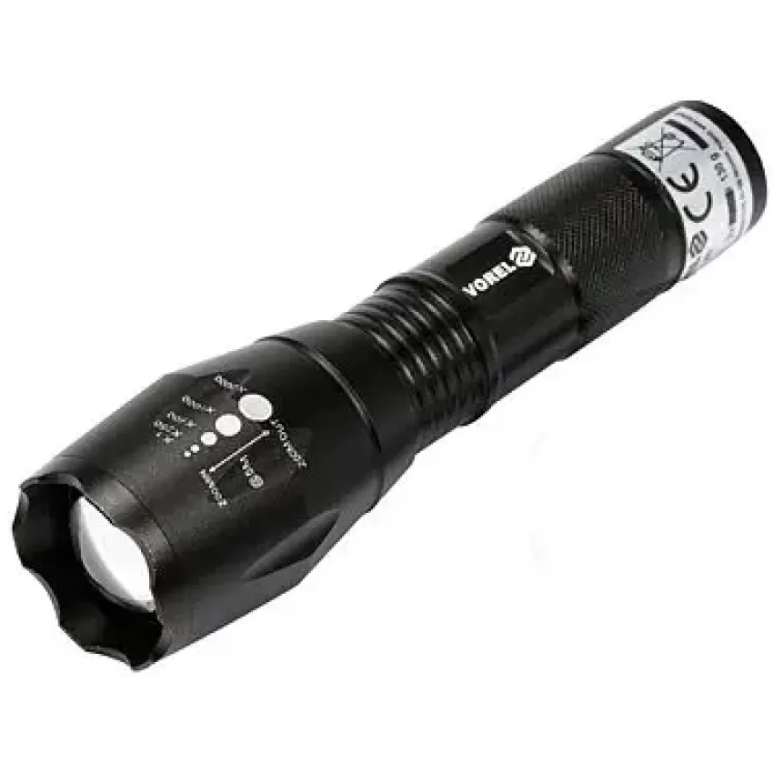 ΦΑΚΟΣ ΜΠΑΤΑΡΙΑΣ LED ZOOM 5W 135X40MM VOREL 88555