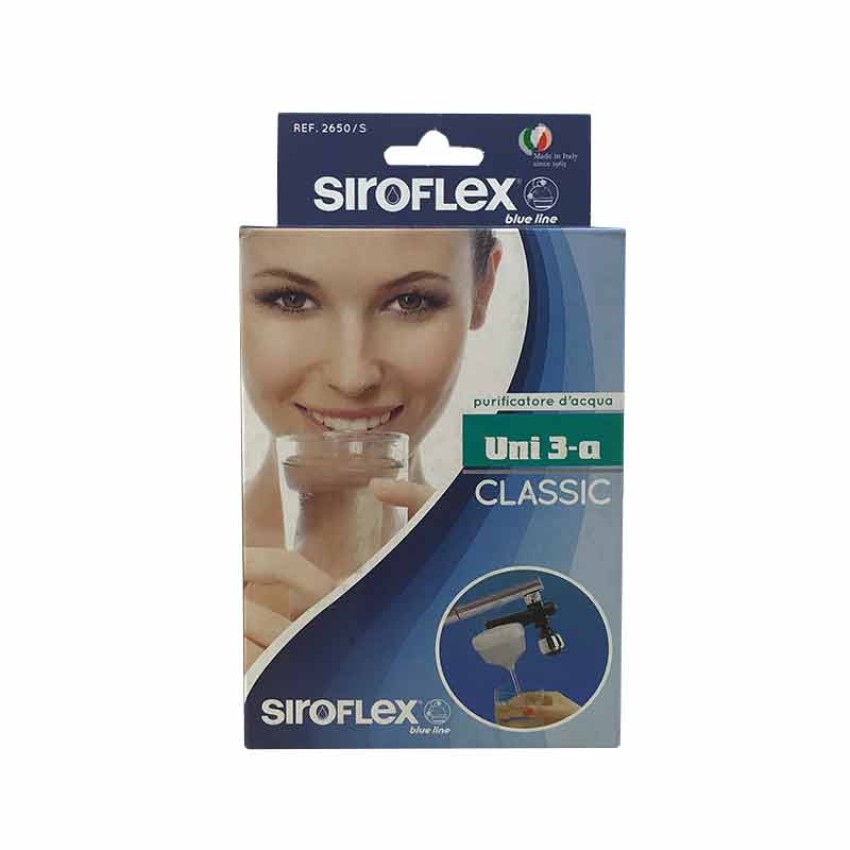 ΦΙΛΤΡΟ ΚΑΘΑΡΙΣΜΟΥ ΜΕ ΕΝΕΡΓΟ ΑΝΘΡΑΚΑ UNI 3-A SIROFLEX