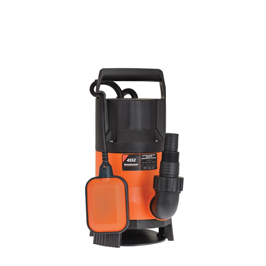 ΥΠΟΒΡΥΧΙΑ ΑΝΤΛΙΑ ΑΚΑΘΑΡΤΩΝ ΥΔΑΤΩΝ 900W KRAUSMANN 4552