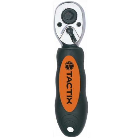 ΚΑΣΤΑΝΙΑ ΜΙΝΙ ΔΙΠΛΗ 1/4" & 3/8", 72 ΔΟΝΤΙΑ TACTIX 900060