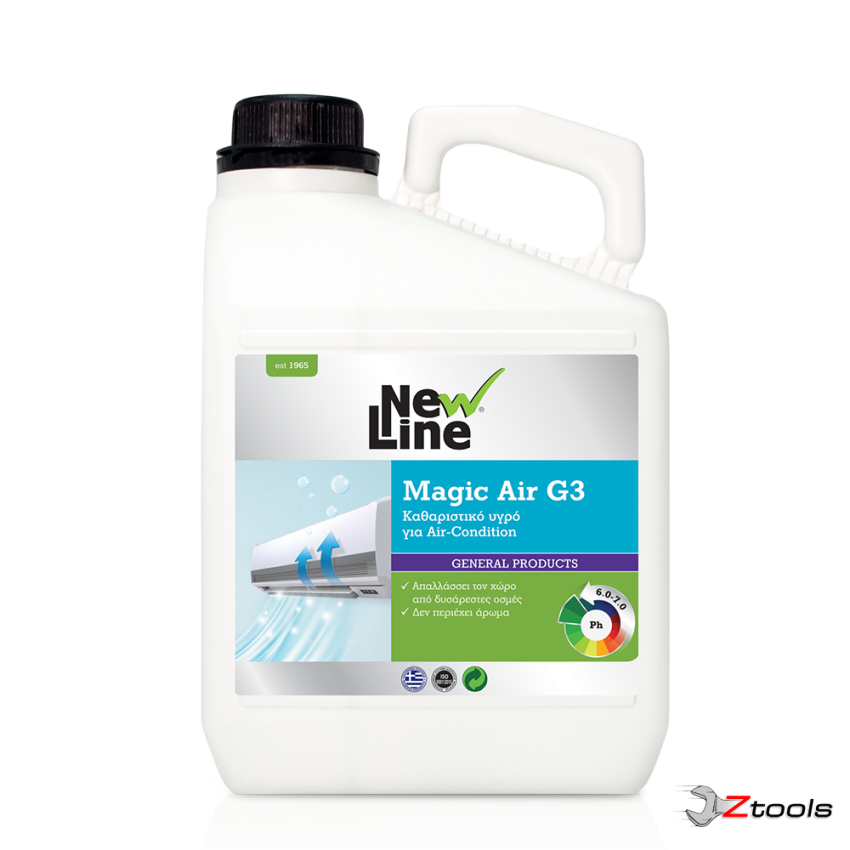 ΚΑΘΑΡΙΣΤΙΚΟ ΥΓΡΟ ΓΙΑ AIR CONDITION MAGIC AIR G3 3LT NEW LINE