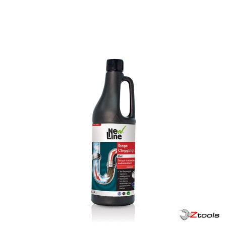 STOP CLOGGING RED - ΙΣΧΥΡΟ ΑΠΟΦΡΑΚΤΙΚΟ ΣΩΛΗΝΩΣΕΩΝ ΣΕ ΜΟΡΦΗ GEL 1L NEW LINE