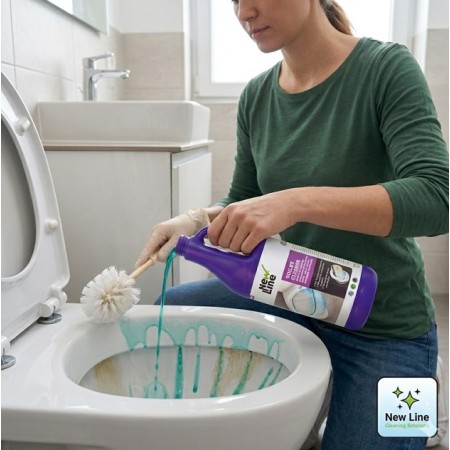 ΙΣΧΥΡΟ ΚΑΘΑΡΙΣΤΙΚΟ ΤΟΥΑΛΕΤΑΣ TOILET CLEANER NEW LINE 1LT
