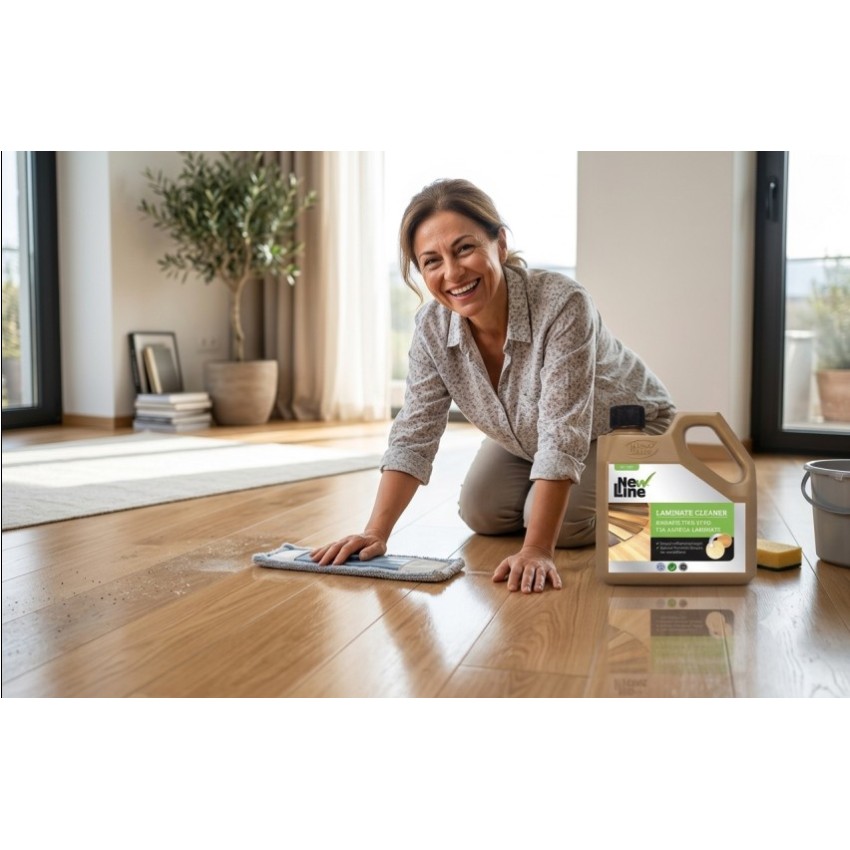 ΚΑΘΑΡΙΣΤΙΚΟ ΥΓΡΟ ΓΙΑ ΔΑΠΕΔΑ LAMINATE LAMINATE CLEANER NEW LINE