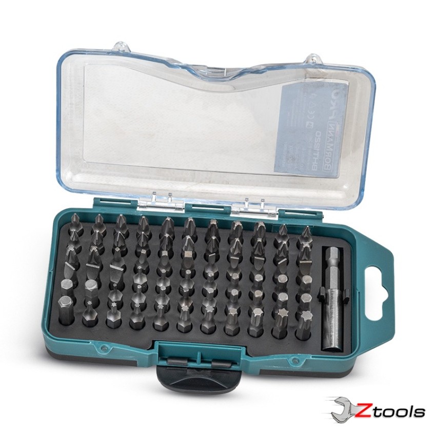 ΜΥΤΕΣ ΣΕΤ ΜΕ ΑΝΤΑΠΤΟΡΑ 67 ΤΕΜΑΧΙΩΝ BORMANN PRO BHT1220