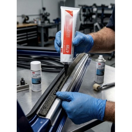 ΚΟΛΛΑ ΜΑΥΡΗ WEATHERSTRIP ADHESIVE 3M 4799 145ml