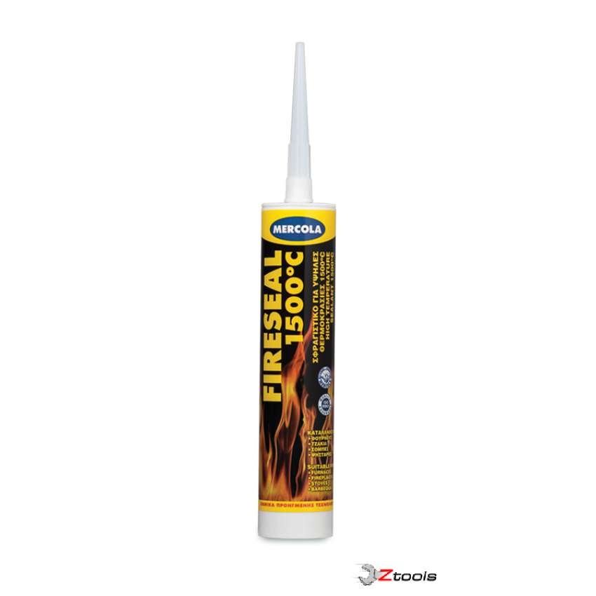 ΚΟΛΛΑ ΣΙΛΙΚΟΝΗΣ FIRESEAL 1500C MERCOLA 280ML