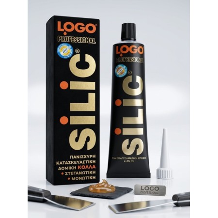 ΚΟΛΛΑ LOGO PROFESSIONAL SILIC ΠΑΝΙΣΧΥΡΗ ΚΑΤΑΣΚΕΥΑΣΤΙΚΗ ΚΟΛΛΑ 85ML