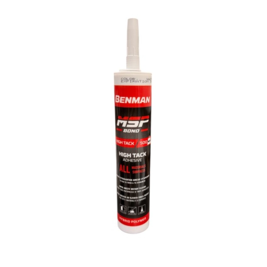 ΣΥΓΚΟΛΛΗΤΙΚΟ MSP BOND HIGH TACK - ΑΜΕΣΗΣ ΣΥΓΚΡΑΤΗΣΗΣ  500 kg/m² BENMAN ΑΡΧΙΚΟ ΑΡΠΑΓΜΑ - ΜΟΝΙΜΑ ΕΛΑΣΤΙΚΟ 290ML