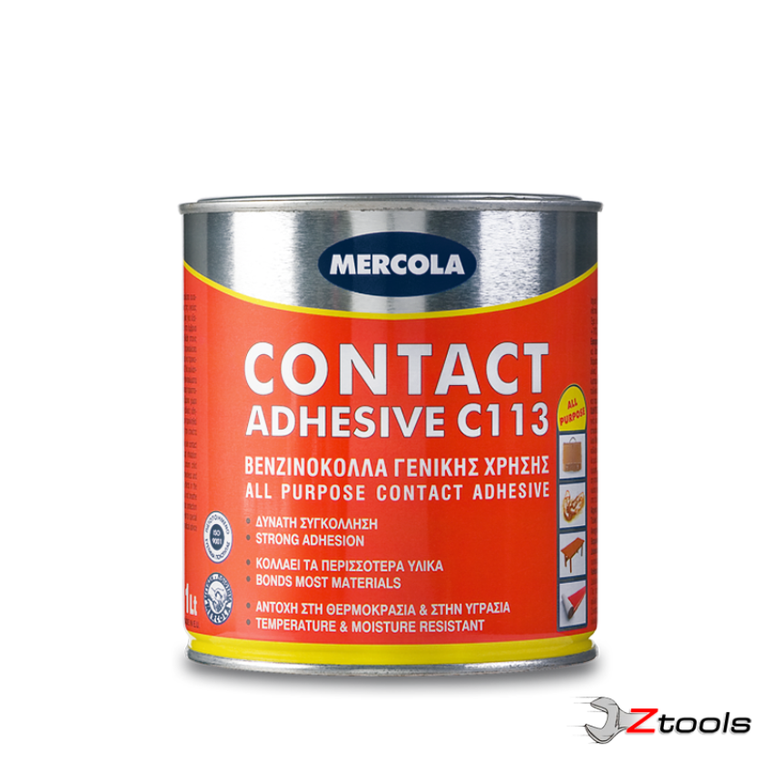 ΚΟΛΛΑ ΙΣΧΥΡΗ ΒΕΝΖΙΝΟΚΟΛΛΑ  CONTACT C113 ADHESIVE MERCOLA 200ML