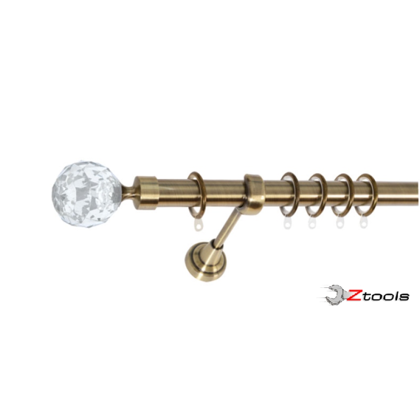ΚΟΥΡΤΙΝΟΒΕΡΓΑ Φ25 ΠΤΥΣΣΟΜΕΝΗ 140-250CM ΟΞΕΙΔΕ Ν9 BALL