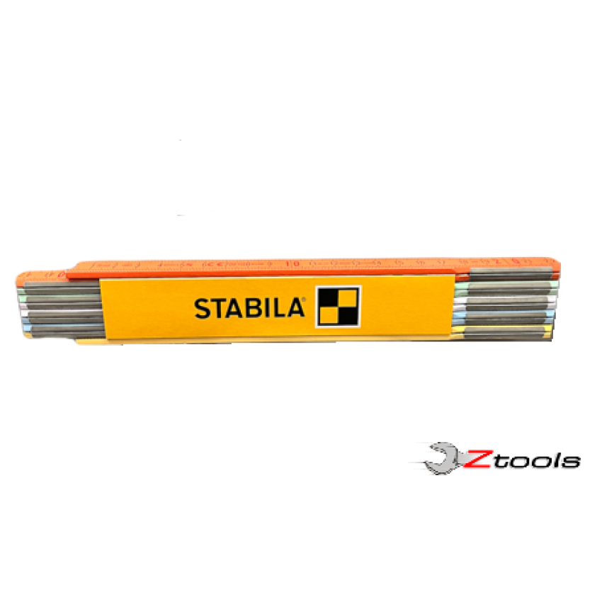 ΜΕΤΡΟ ΞΥΛΙΝΟ 2M STABILA ΠΟΛΥΧΡΩΜΟ
