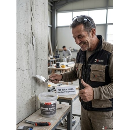 ΕΛΑΣΤΙΚΟΣ ΣΤΟΚΟΣ ΜΕ ΜΙΚΡΟΣΦΑΙΡΙΔΙΑ BETON FILLER PGP ΕΣΩΤΕΡΙΚΗΣ ΚΑΙ ΕΞΩΤΕΡΙΚΗΣ ΧΡΗΣΗΣ 1KG