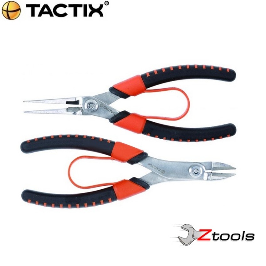 ΚΟΦΤΑΚΙ - ΜΥΤΟΤΣΙΜΠΙΔΟ MINI INOX, ΣΕΤ 2ΤΕΜ TACTIX 545301