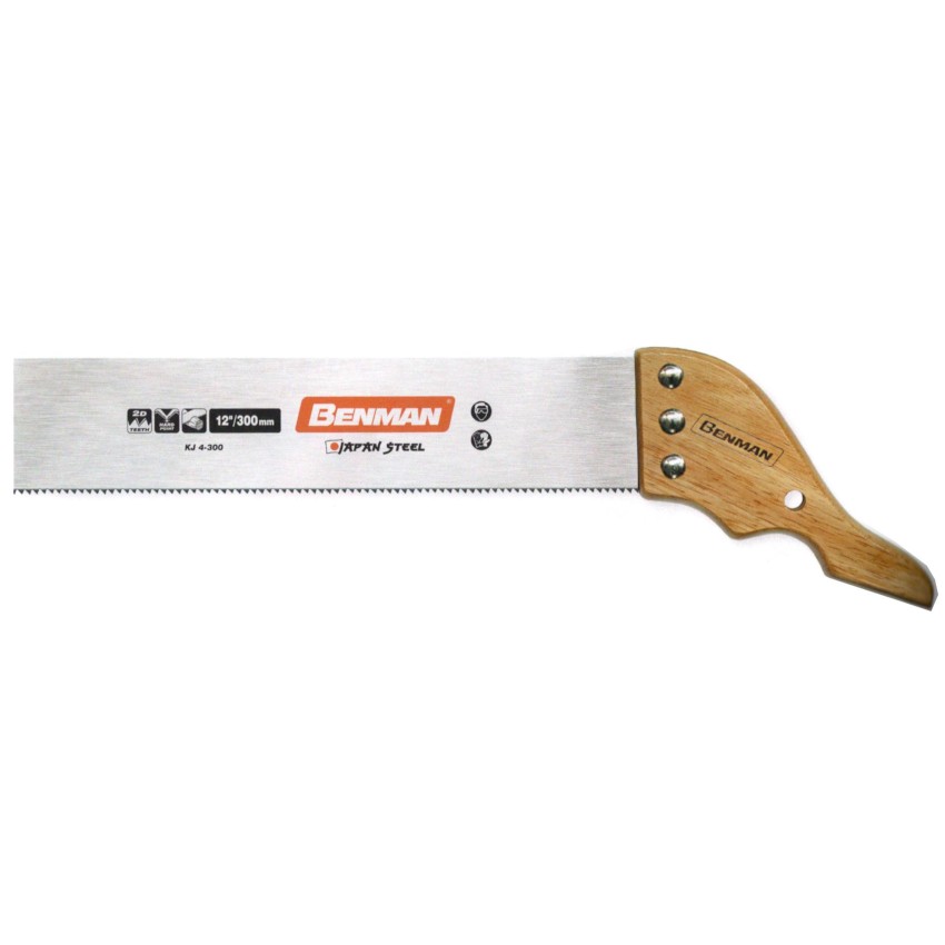 ΠΡΙΟΝΙ ΙΣΙΟ ΜΕ ΔΙΠΛΟ ΔΟΝΤΙ BENMAN 30CM