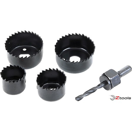ΠΟΤΗΡΟΤΡΥΠΑΝΑ ΣΕΤ 5ΤΕΜ TACTIX 440695 28MM( ΔΙΑΜ.: 32ΜΜ, 38ΜΜ, 51ΜΜ, 54ΜΜ)