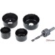 ΠΟΤΗΡΟΤΡΥΠΑΝΑ ΣΕΤ 5ΤΕΜ TACTIX 440695 28MM( ΔΙΑΜ.: 32ΜΜ, 38ΜΜ, 51ΜΜ, 54ΜΜ)