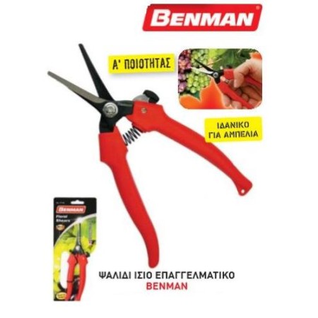 ΨΑΛΙΔΙ ΙΣΙΟ ΚΛΑΔΕΥΤΗΡΙ ΕΠΑΓΓΕΛΜΑΤΙΚΟ 7 1/2" BENMAN