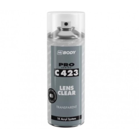 HB BODY - C423 LENS CLEAR SPRAY ΔΙΑΦΑΝΟ ΒΕΡΝΙΚΙ ΑΠΟΚΑΤΑΣΤΑΣΗΣ ΦΑΝΑΡΙΩΝ 400ML