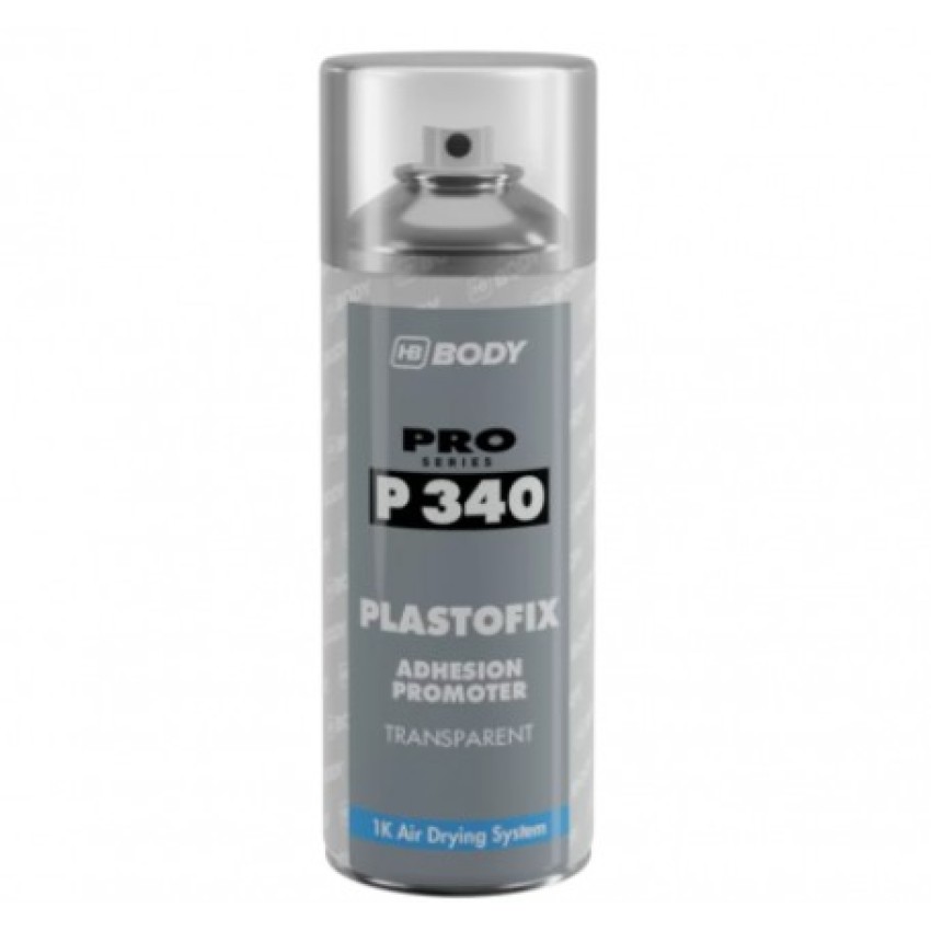 HB-BODY P340 PLASTOFIX SPRAY ΔΙΑΦΑΝΕΣ ΑΣΤΑΡΙ ΠΡΟΣΦΥΣΗΣ ΓΙΑ ΠΛΑΣΤΙΚΑ  400ml