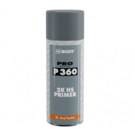 HB BODY - P360 2K HS PRIMER SPRAY ΓΚΡΙ - ΑΣΤΑΡΙ  400 ml
