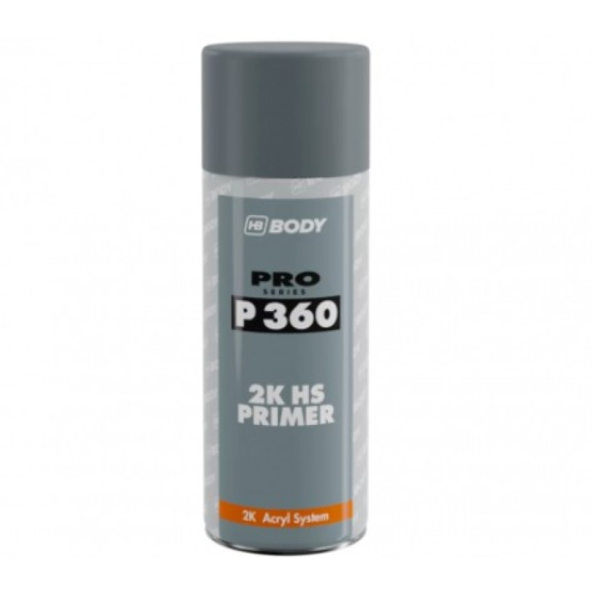 HB BODY - P360 2K HS PRIMER SPRAY ΓΚΡΙ - ΑΣΤΑΡΙ  400 ml