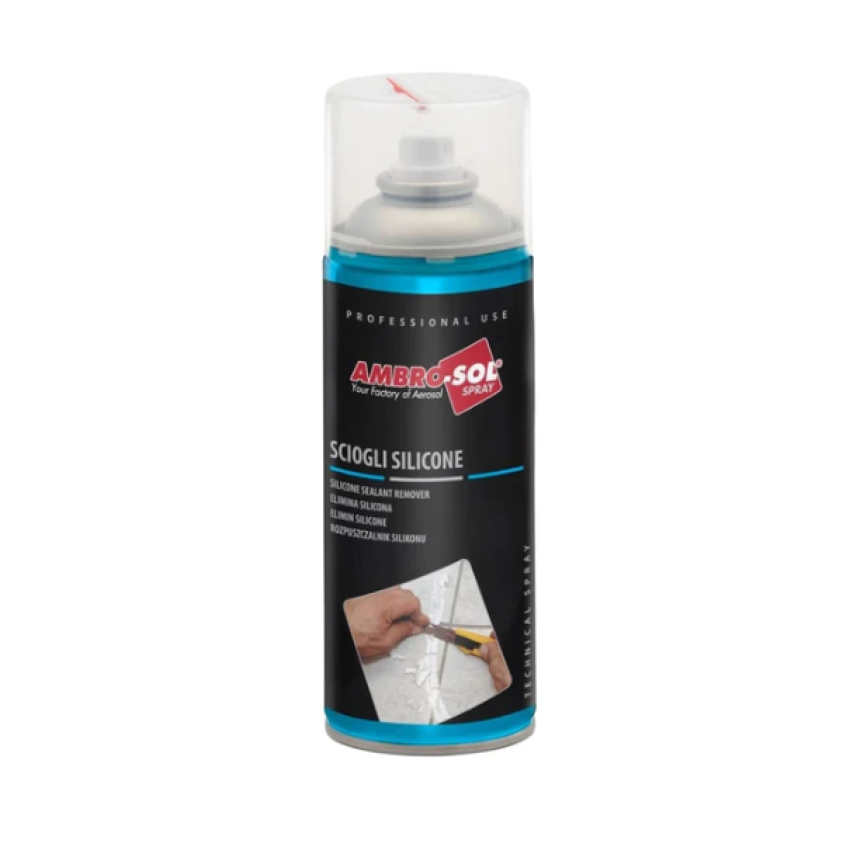 SPRAY ΣΠΡΕΙ ΑΦΑΙΡΕΤΙΚΟ ΚΑΘΑΡΙΣΤΙΚΟ ΣΙΛΙΚΟΝΗΣ AMBROSOL 400ML