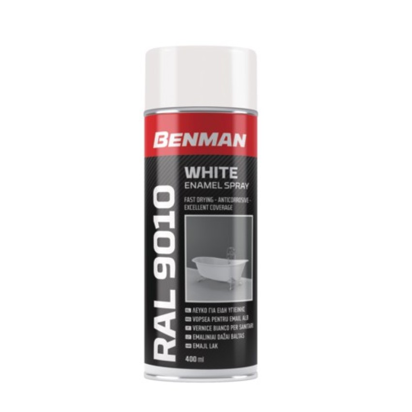 BENMAN SPRAY ΣΠΡΕΙ ΛΕΥΚΟ ΓΙΑ ΕΙΔΗ ΥΓΙΕΙΝΗΣ 400ML