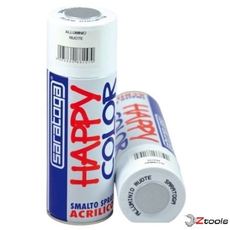 SPRAY ΣΠΡΕΙ ΑΣΗΜΙ ΖΑΝΤΩΝ RUOTE HAPPY COLOR SARATOGA 400ML