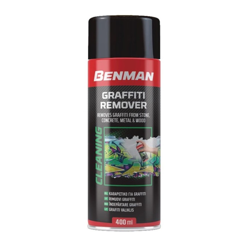BENMAN SPRAY ΣΠΡΕΙ ΚΑΘΑΡΙΣΤΙΚΟ GRAFFITI 400ML
