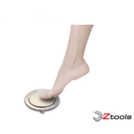 ΣΧΑΡΑΚΙ ΔΑΠΕΔΟΥ ΠΑΤΗΤΗ ΧΡΩΜΕ INOX AISI 304 FANSKI