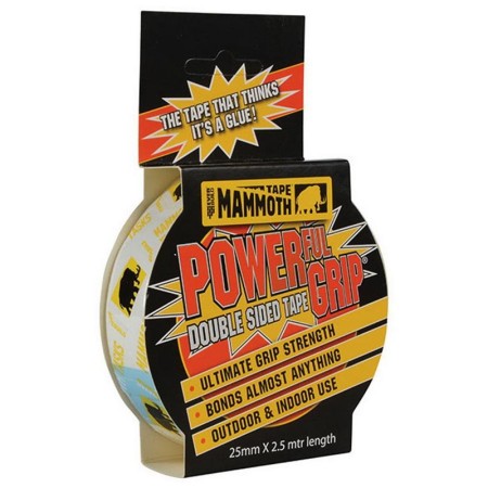 ΤΑΙΝΙΑ ΔΙΠΛΗΣ ΟΨΕΩΣ MAMMOTH EVERBUILD 25MM X 2.5MTR