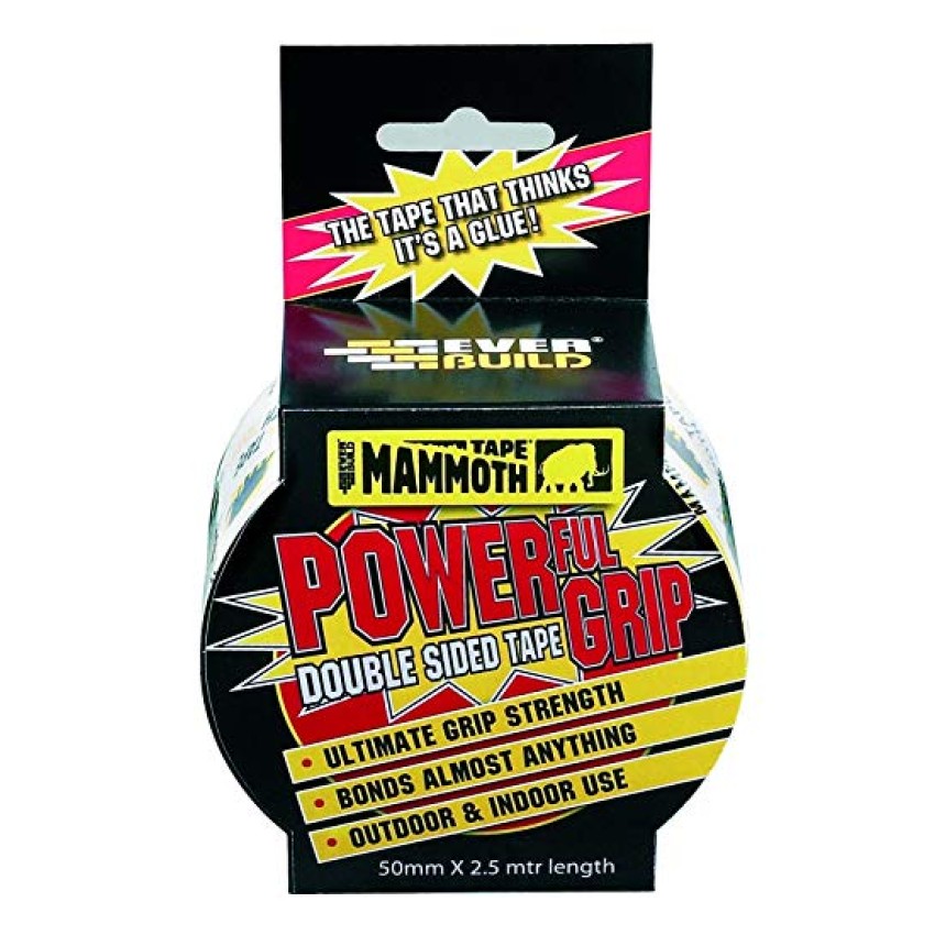 ΤΑΙΝΙΑ ΔΙΠΛΗΣ ΟΨΕΩΣ MAMMOTH EVERBUILD 25MM X 2.5MTR
