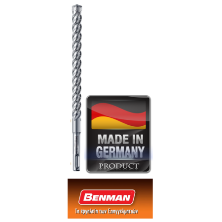 ΤΡΥΠΑΝΙ HAMMER DRILL BIT SDS-PLUS BENMAN 2 PLUS
