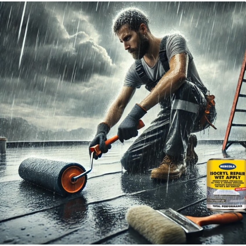 ΕΠΙΣΚΕΥΑΣΤΙΚΟ ΣΤΕΓΑΝΩΤΙΚΟ ISOCRYL REPAIR WET APPLY ΓΙΑ ΥΓΡΕΣ ΚΑΙ ΣΤΕΓΝΕΣ ΕΠΙΦΑΝΕΙΕΣ MERCOLA 750ML