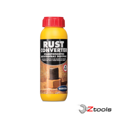 RUST CONVERTER ΜΕΤΑΤΡΟΠΕΑΣ ΣΚΟΥΡΙΑΣ ΣΕ ΜΕΤΑΛΛΟ MERCOLA 1LT