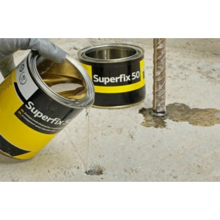 ΕΝΕΣΙΜΗ ΕΠΟΞΕΙΔΙΚΗ ΡΗΤΙΝΗ SUPERFIX 50 BAUER 2 ΣΥΣΤΑΤΙΚΩΝ 1KG