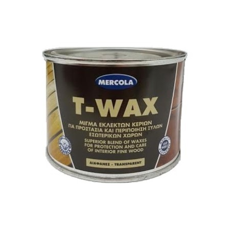 ΠΡΟΣΤΑΤΕΥΤΙΚΟ ΚΕΡΙ ΞΥΛΟΥ T-WAX MERCOLA 375ML