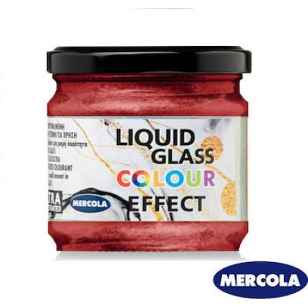 ΣΥΜΠΥΚΝΟΜΕΝΗ ΧΡΩΣΤΙΚΗ  ΕΤΟΙΜΗ ΓΙΑ ΧΡΗΣΗ LIQUID GLASS COLOUR ΠΕΡΛΕ ΠΑΣΤΑ MERCOLA 30ML
