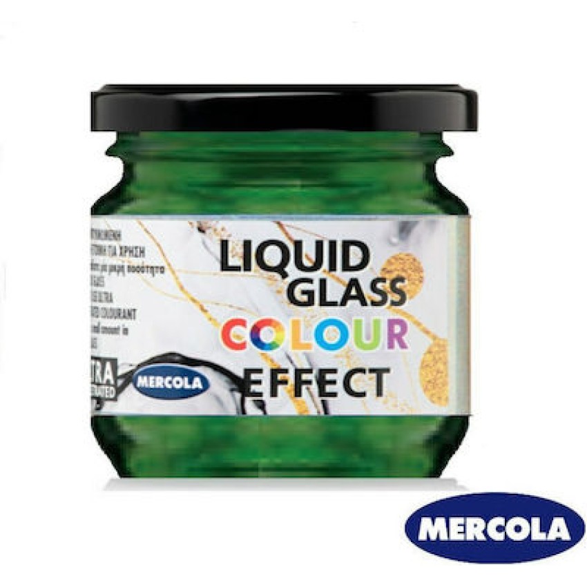 ΣΥΜΠΥΚΝΟΜΕΝΗ ΧΡΩΣΤΙΚΗ  ΕΤΟΙΜΗ ΓΙΑ ΧΡΗΣΗ LIQUID GLASS COLOUR ΠΕΡΛΕ ΠΑΣΤΑ MERCOLA 30ML